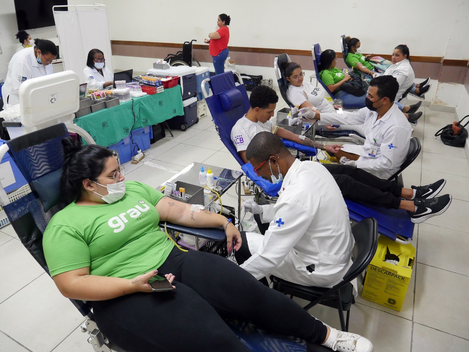 Universidade Castelo Branco E Hemorio Promovem Campanha De Doa O De