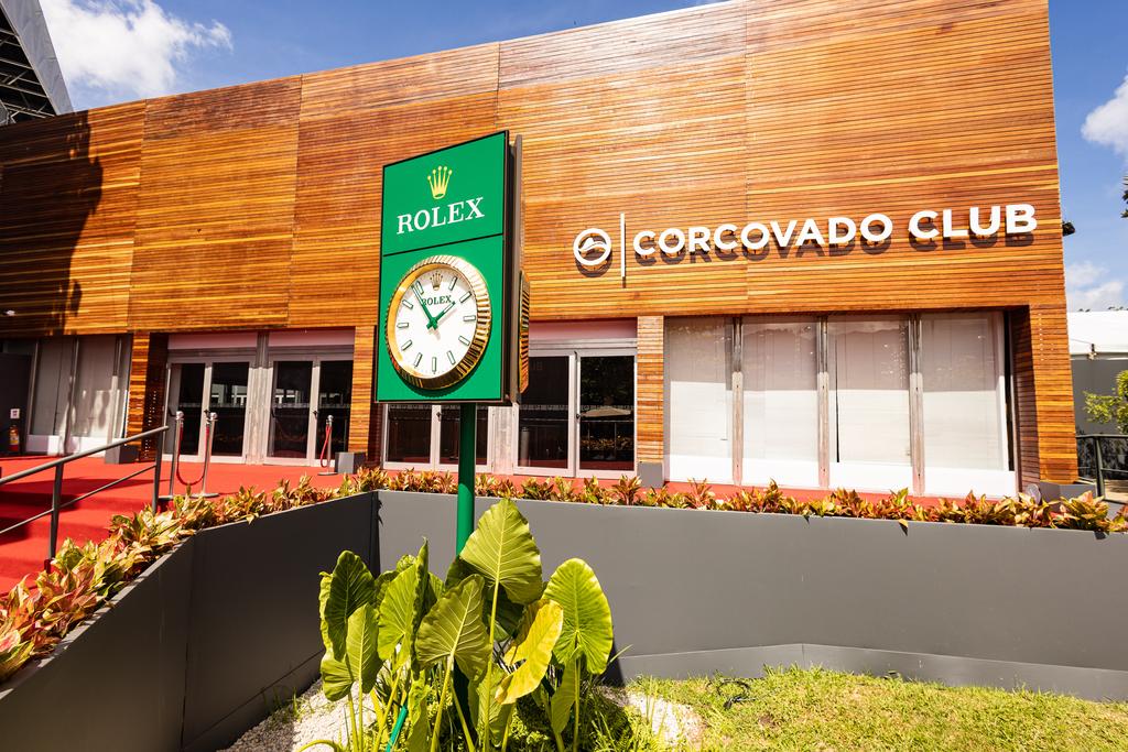Espaço vip do Corcovado Club recebe o Rio Open