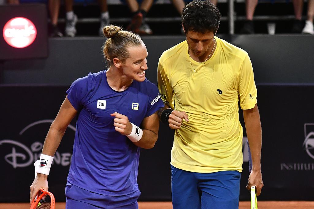 Tenistas Marcelo Melo e Rafael Matos