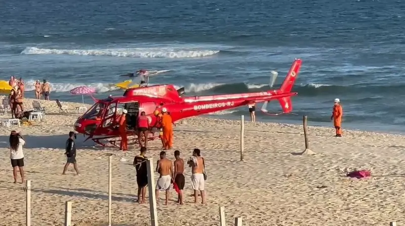Torcedores do Racing são socorridos na Praia