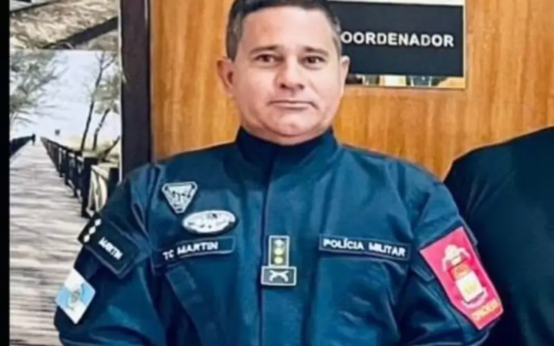 O tenente-coronel da PM Carlos Vidal Martin da Silva