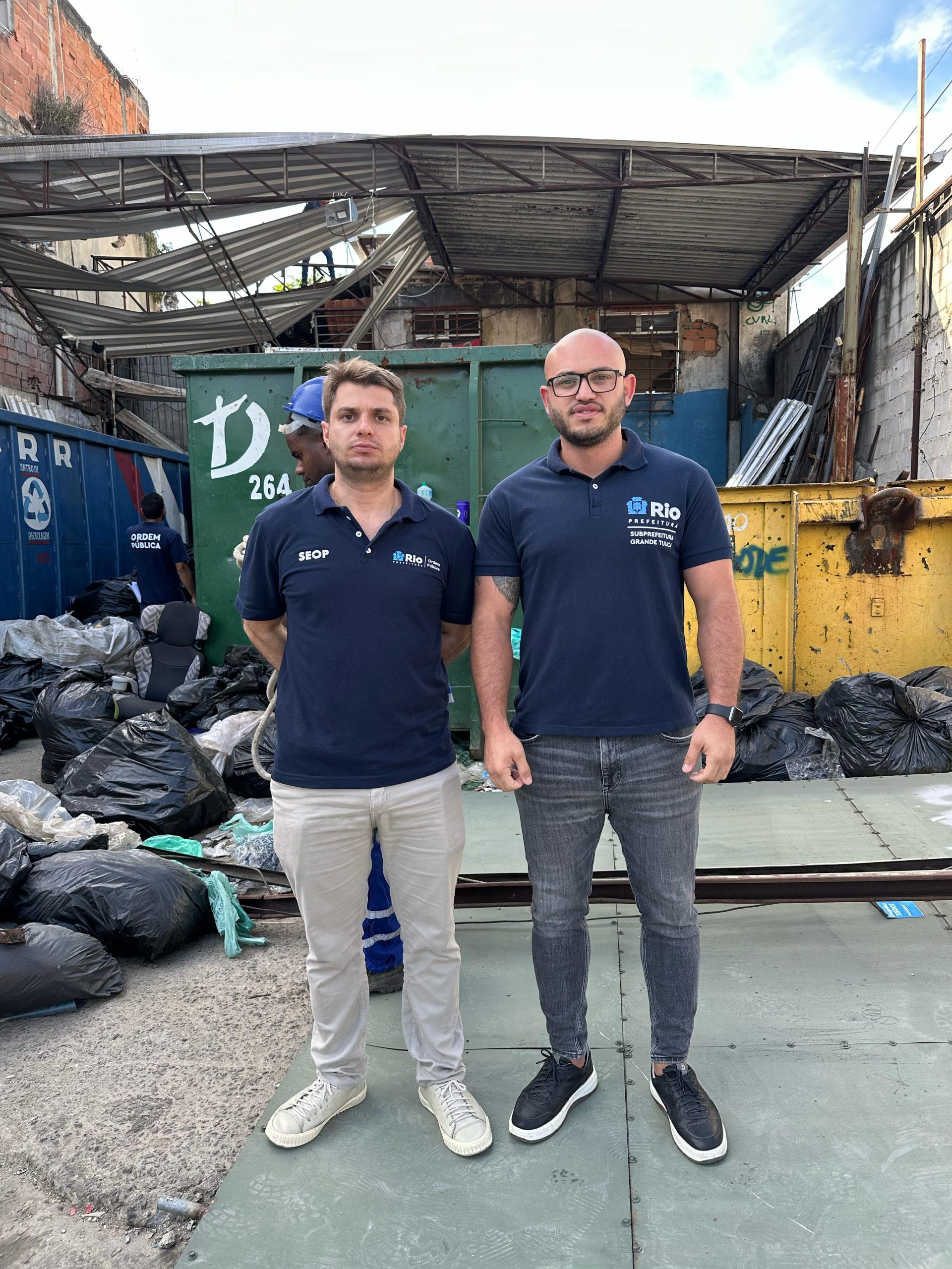 Representantes da Subprefeitura da Grande Tijuca