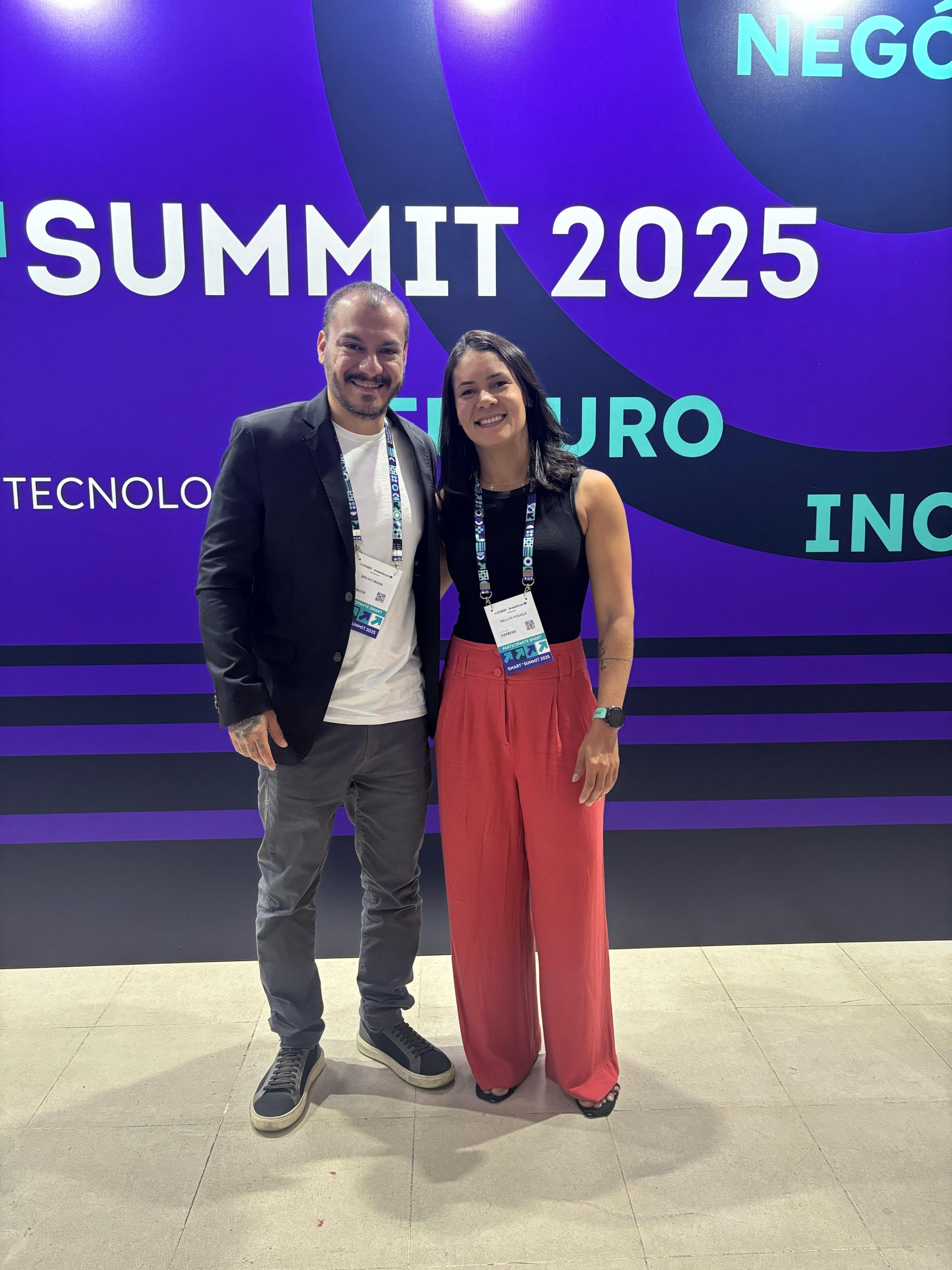 Bruno Mann e Helloa Fogáça da Brazil Connection