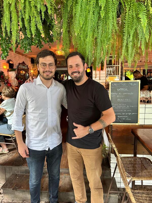 Bernardo Rubião e Tiago Moura
