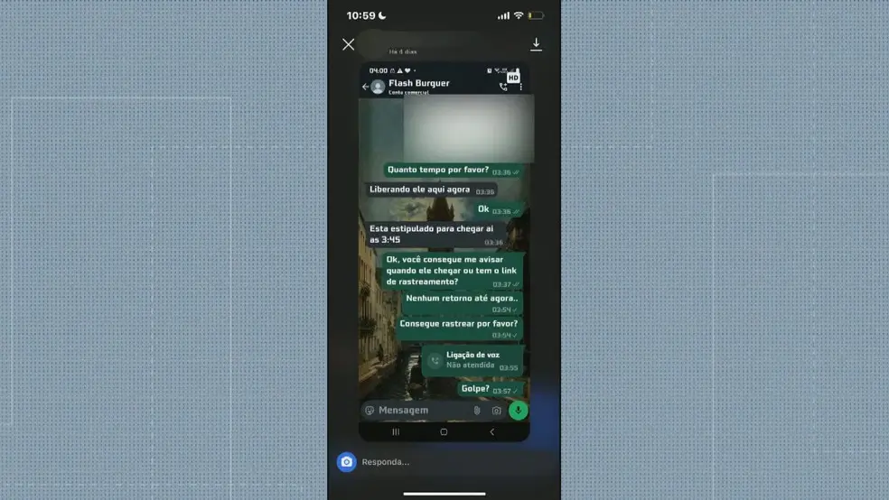 Golpe pelo WhatsApp