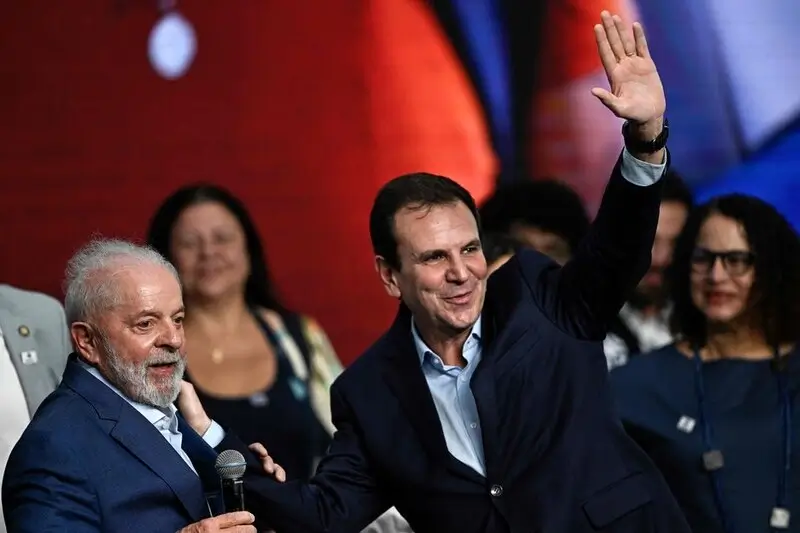 Lula e Eduardo Paes