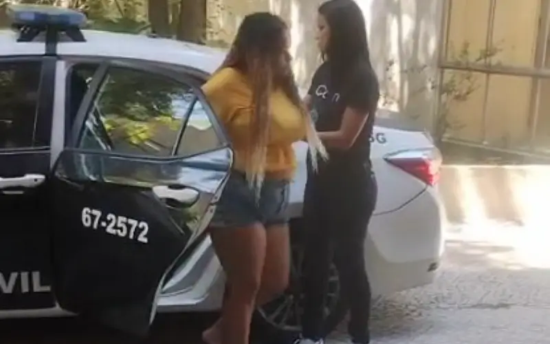 Michele da Luz Brunocila, suspeita de matar mulher a facadas em Niterói