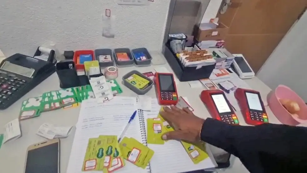 Material aprendido na Operação Fake Food