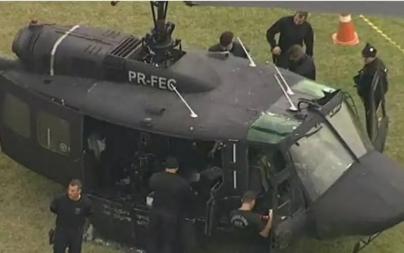 Helicóptero da Polícia Civil