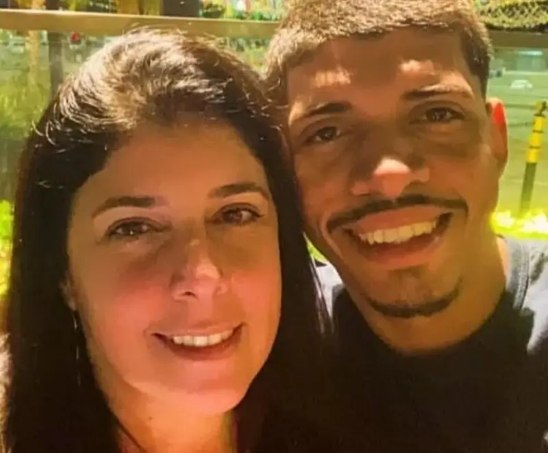 Tamara Alencar Coelho e o seu namorado