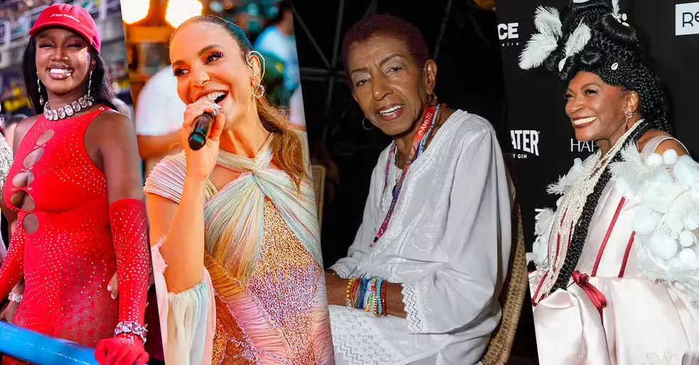 Homenagem ao Dia Internacional da Mulher reúne Iza, Ivete Sangalo, Zezé Motta e Leci Brandão na Sapucaí