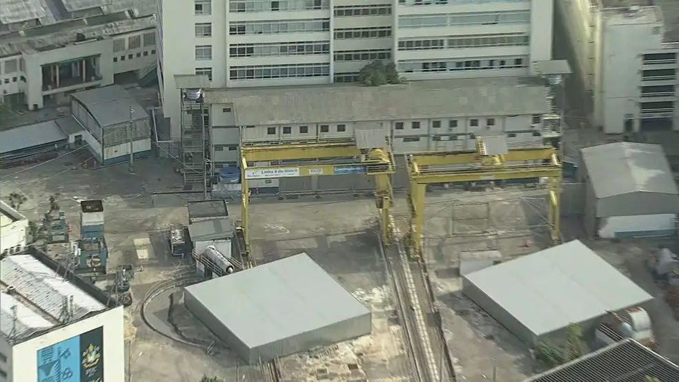 Obras no Metrô da Gávea