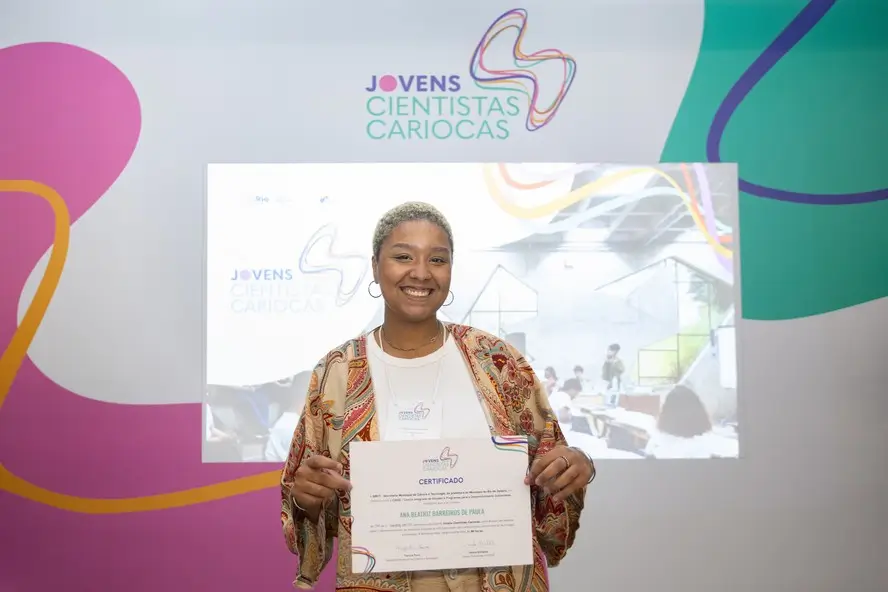 Participante do Programa Jovens Cariocas
