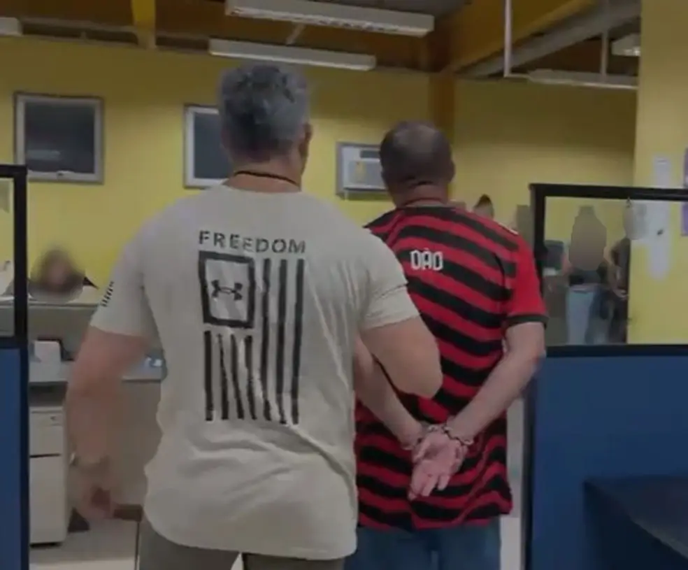 Preso na Delegacia da Mulher em Nova Iguaçu