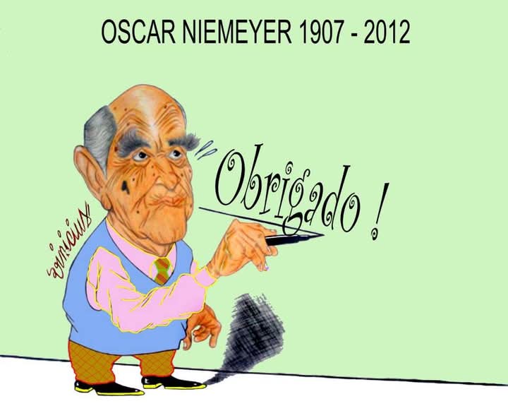 Projetos inéditos de Oscar Niemeyer