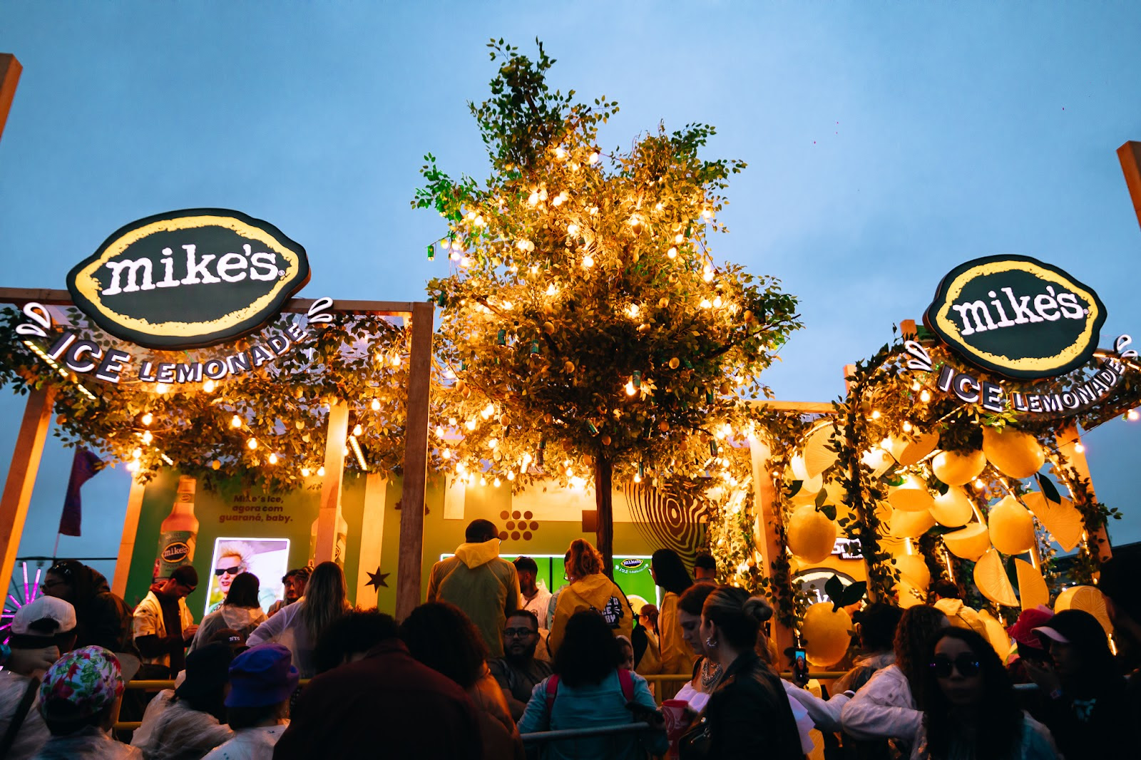 Stand do Mike’s Ice no Lollapalooza 2025