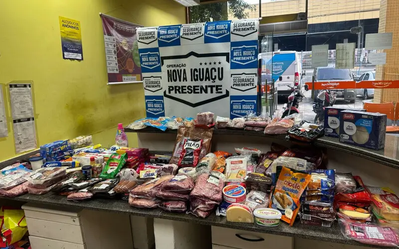 5 mil Reais em produtos de supermercado