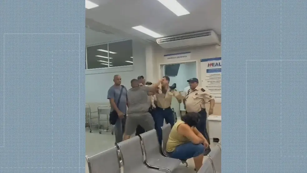 Briga entre acompanhante e seguranças
