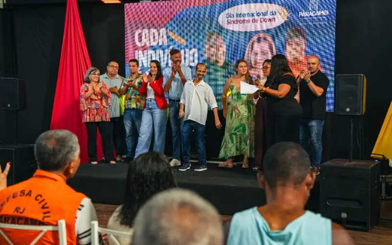 Clube Municipal Cassino no Dia Internacional da Sìndrome de Down.