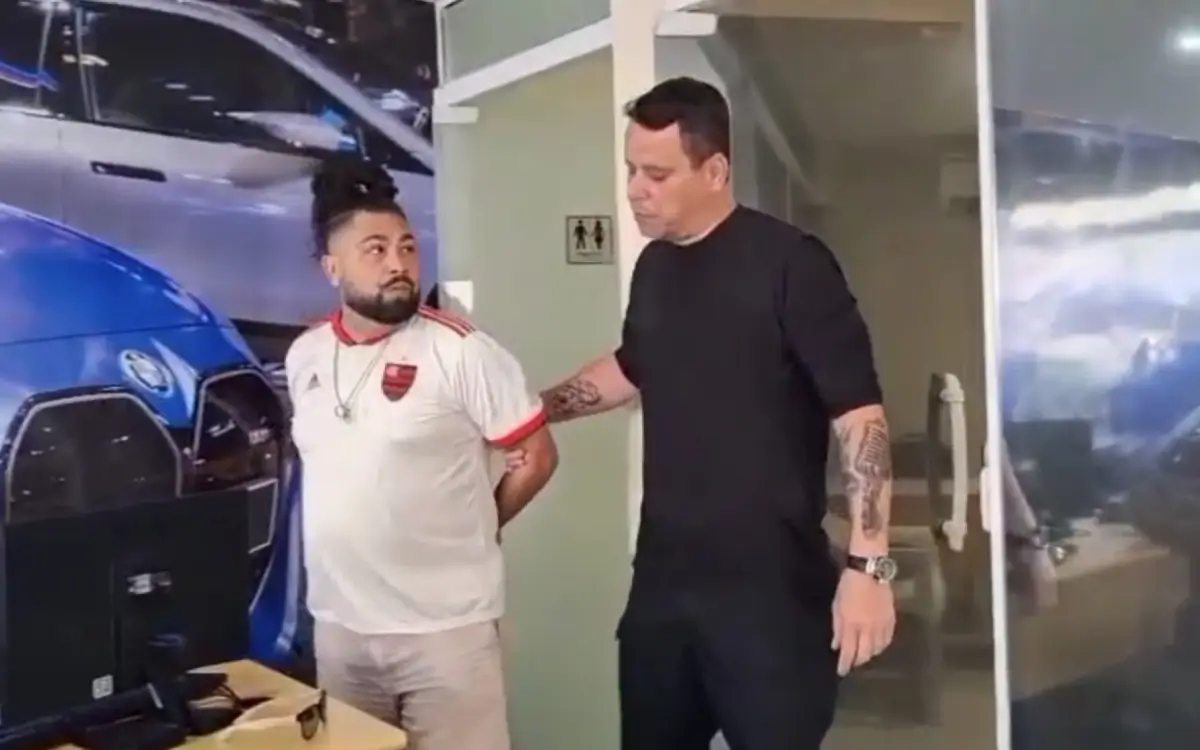 Felipe Santana foi localizado por agentes da 53ª DP