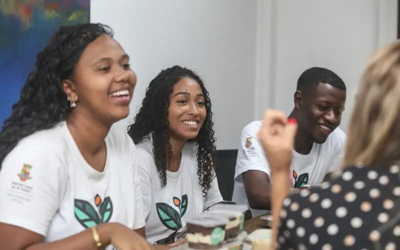 Isabel Swan participou da reunião com o Jovem EcoSocial
