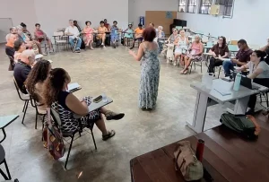 Janaína Lima professora voluntária na UERJ