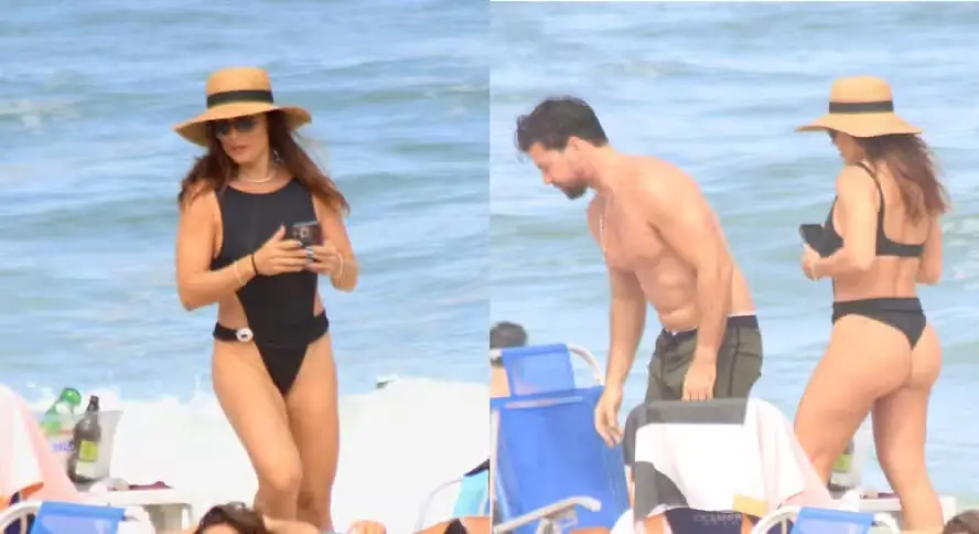 Juliana Paes na praia