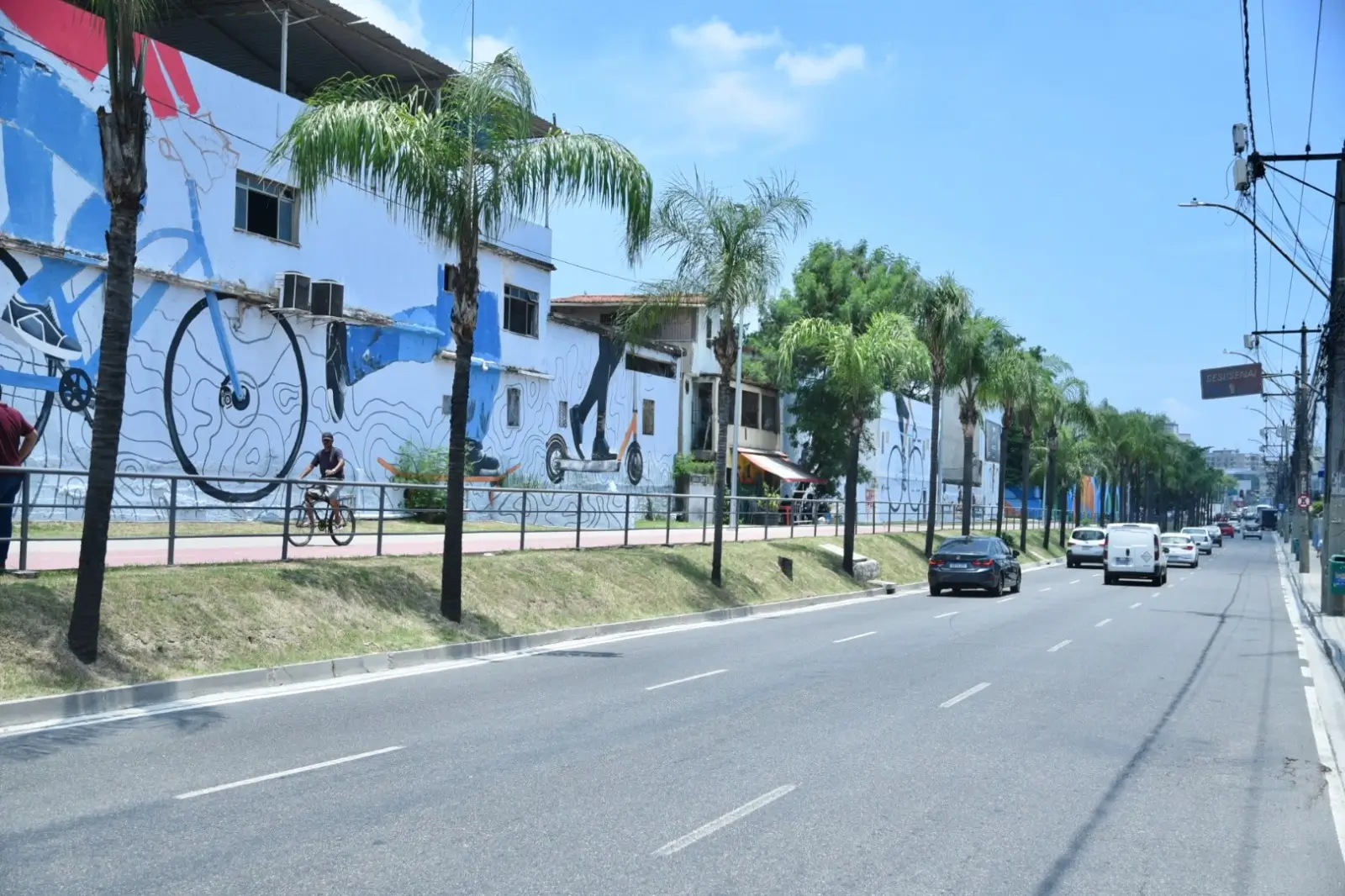 Passeio Ciclístico no MUVI