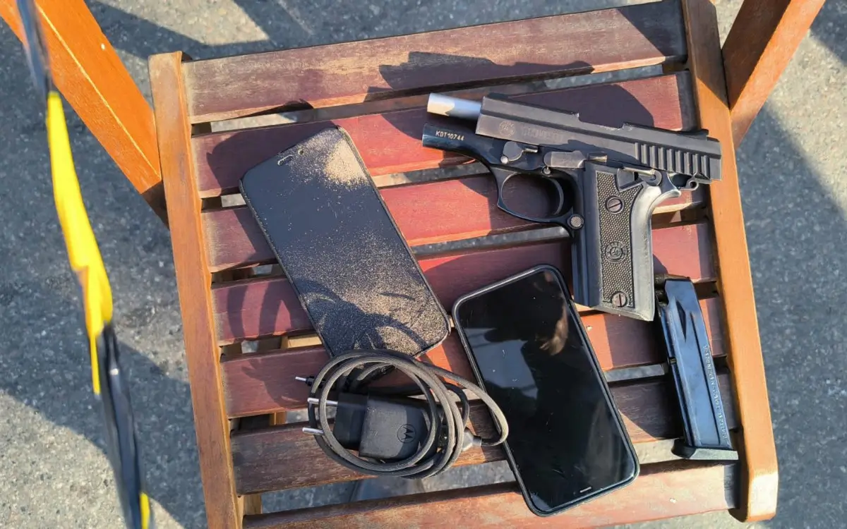 Pistola e munições