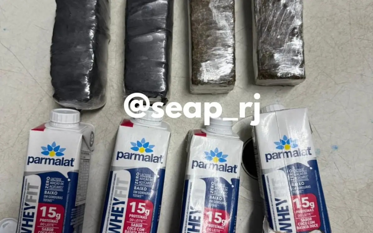 Embalagens de Whey Protein com droga