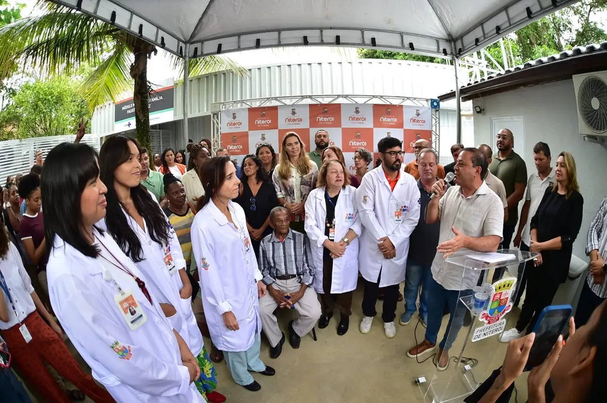 Prefeitura de Niterói reabre unidade do Médico de Família no Morro do Céu