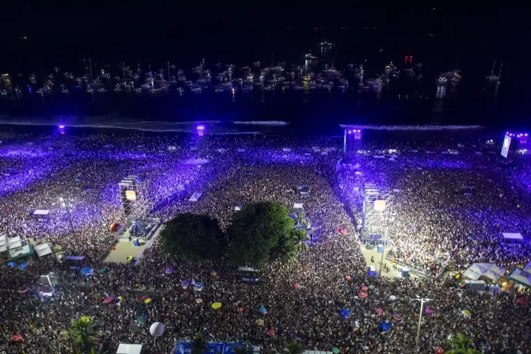 Show da Madonna na Praia de Copacabana