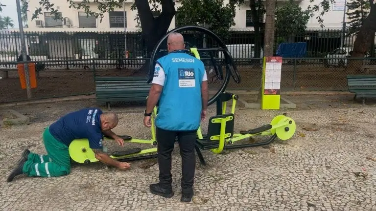 Revitalização das academias da terceira idade