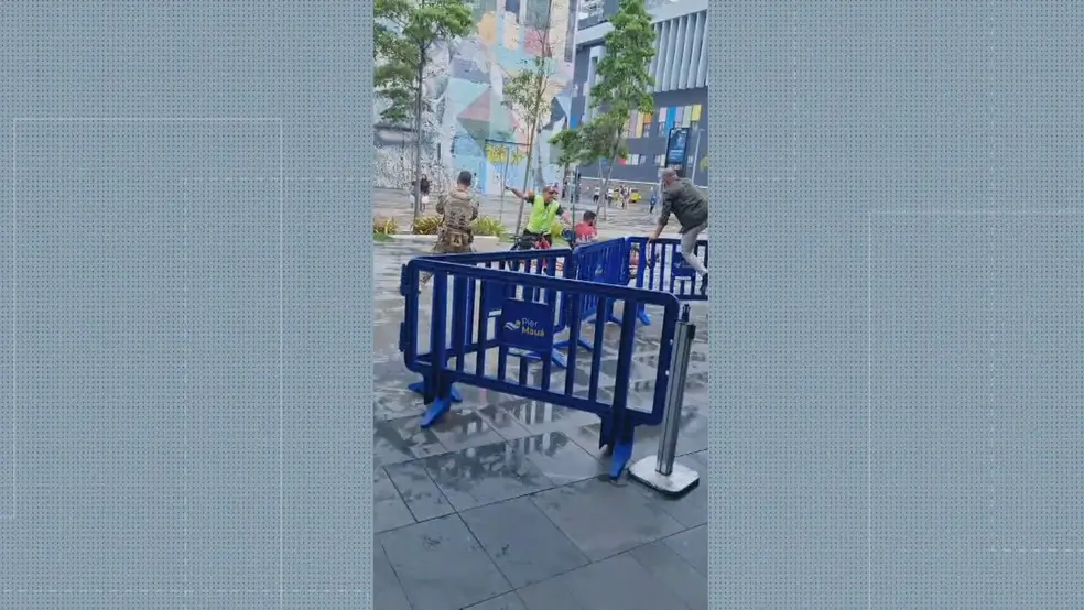 Turista foi baleado por criminoso no Pier Mauá