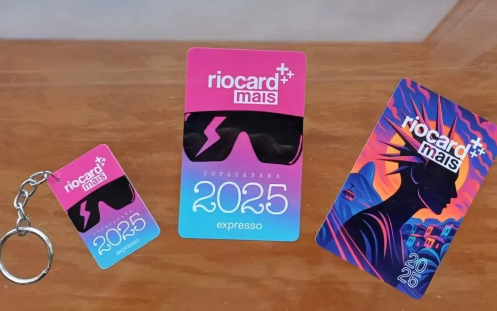 Cartão Riocard Especial Lady Gaga no Rio