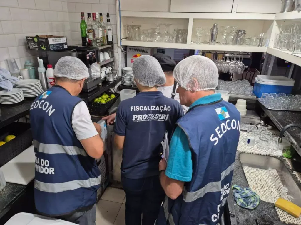 Fiscalização Sanitária em Copacabana