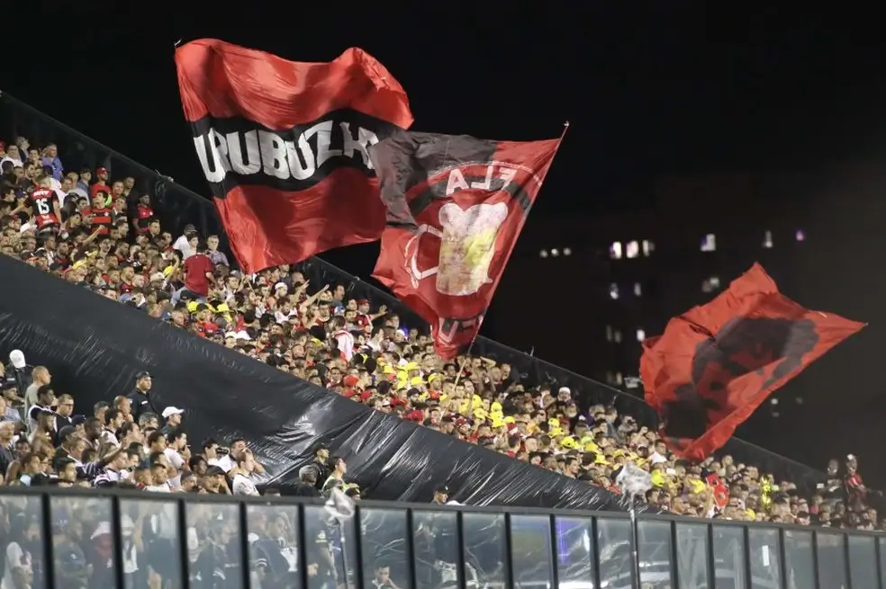 Torcido do Flamengo em São Januário