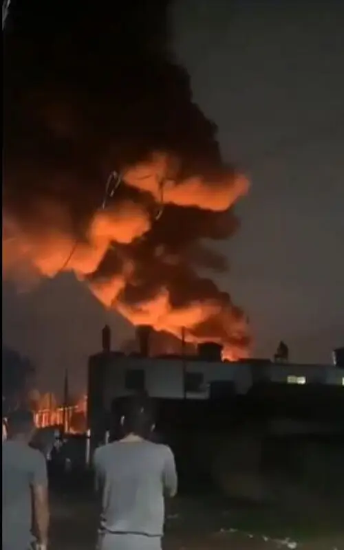 Incêndio em Guaratiba
