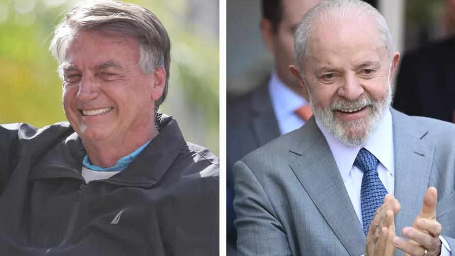 Jair Bolsonaro e Lula