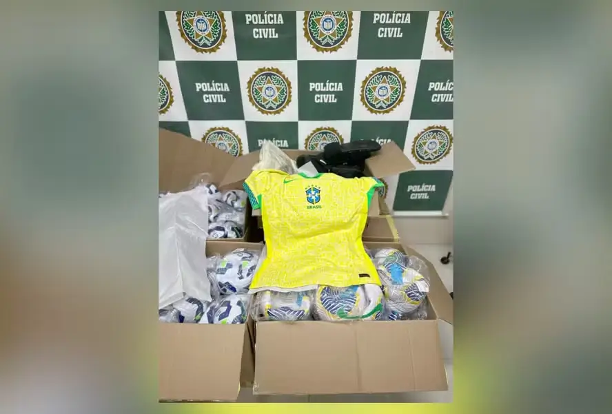 Material da CBF roubado