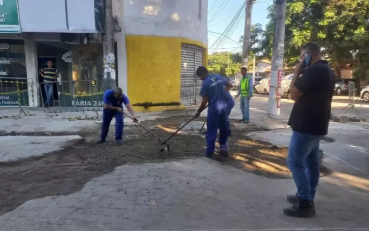 Obra concluída em Cabo Frio
