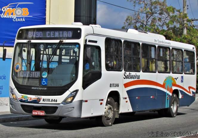 ônibus da AutoViação Salineira