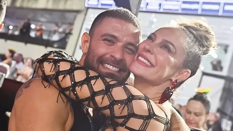 Paola Oliveira e Diogo Nogueira