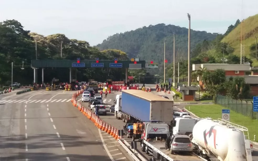 Protesto na BR-040