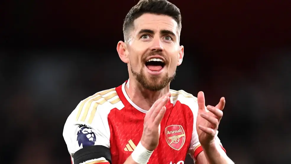 Volante Jorginho do Arsenal