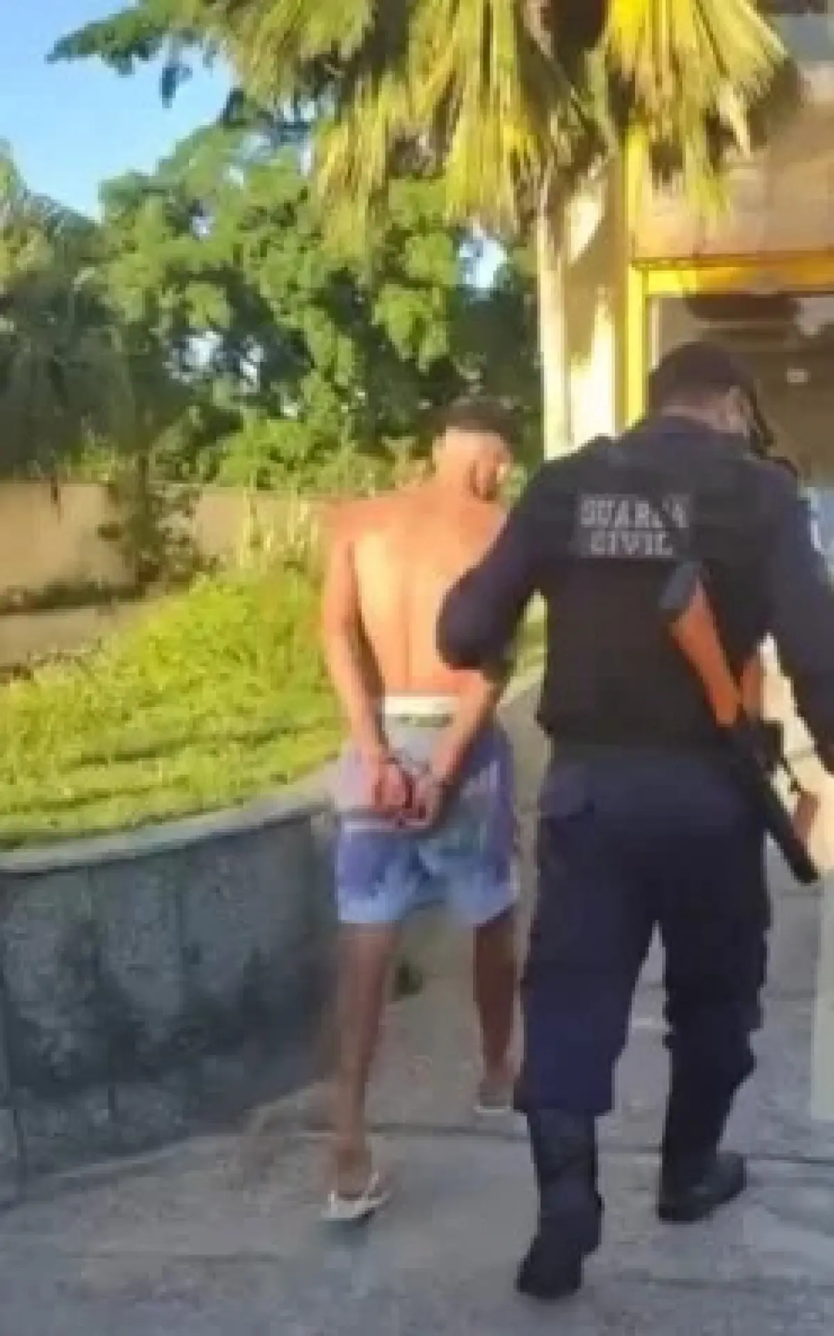Agressor preso em São Pedro da Aldeia