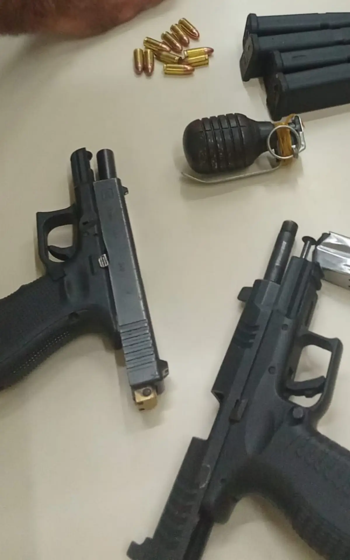 Armas apreendidas em Três Rios