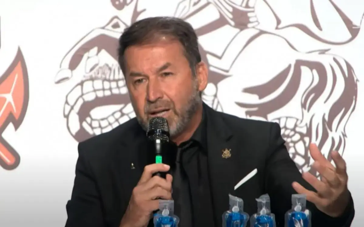 presidente do Corinthians é indiciado, Augusto Melo