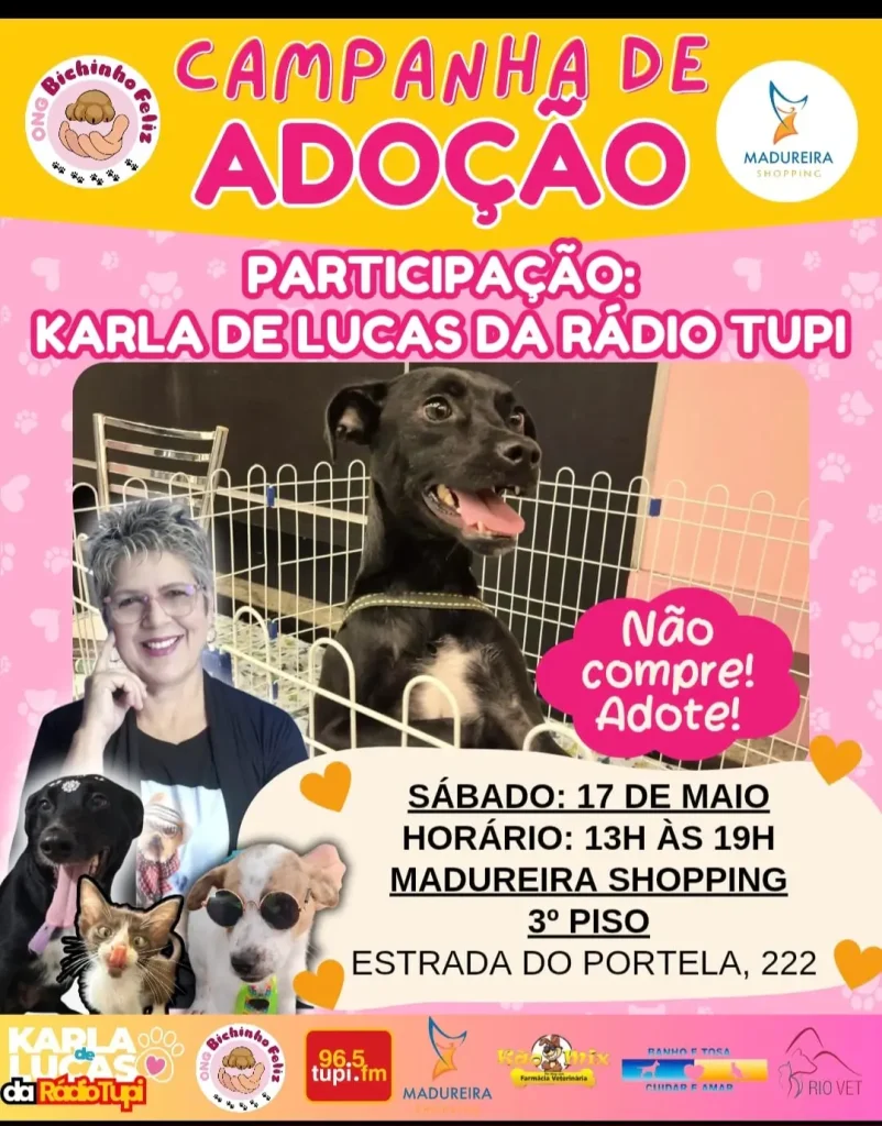 Campanha de Adoção Bichinho Feliz