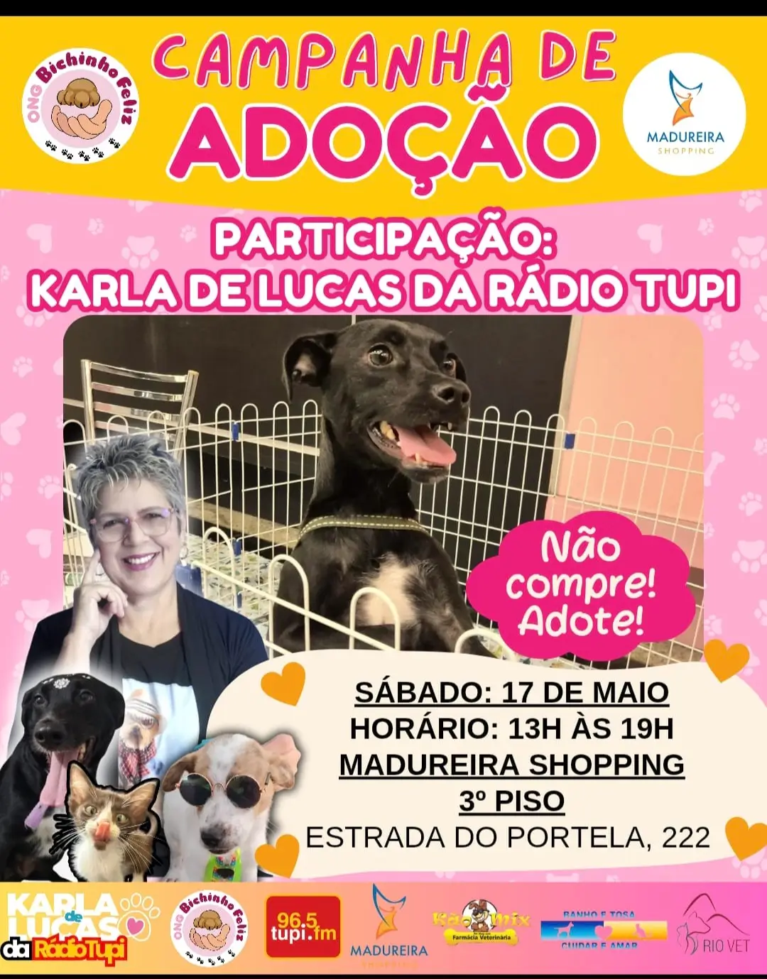 Campanha de Adoção Bichinho Feliz